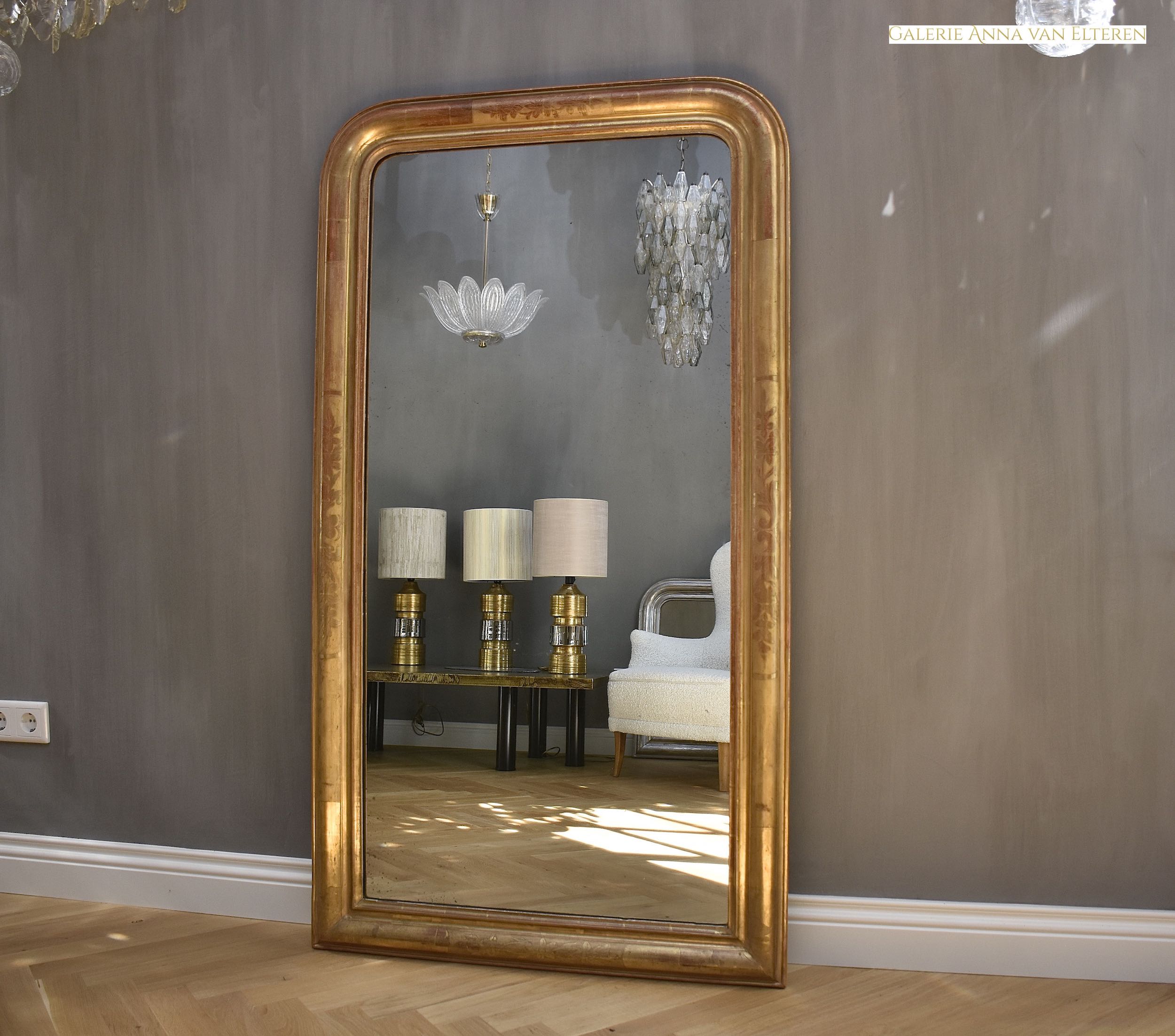 19th c. French mirror Louis-Philippe