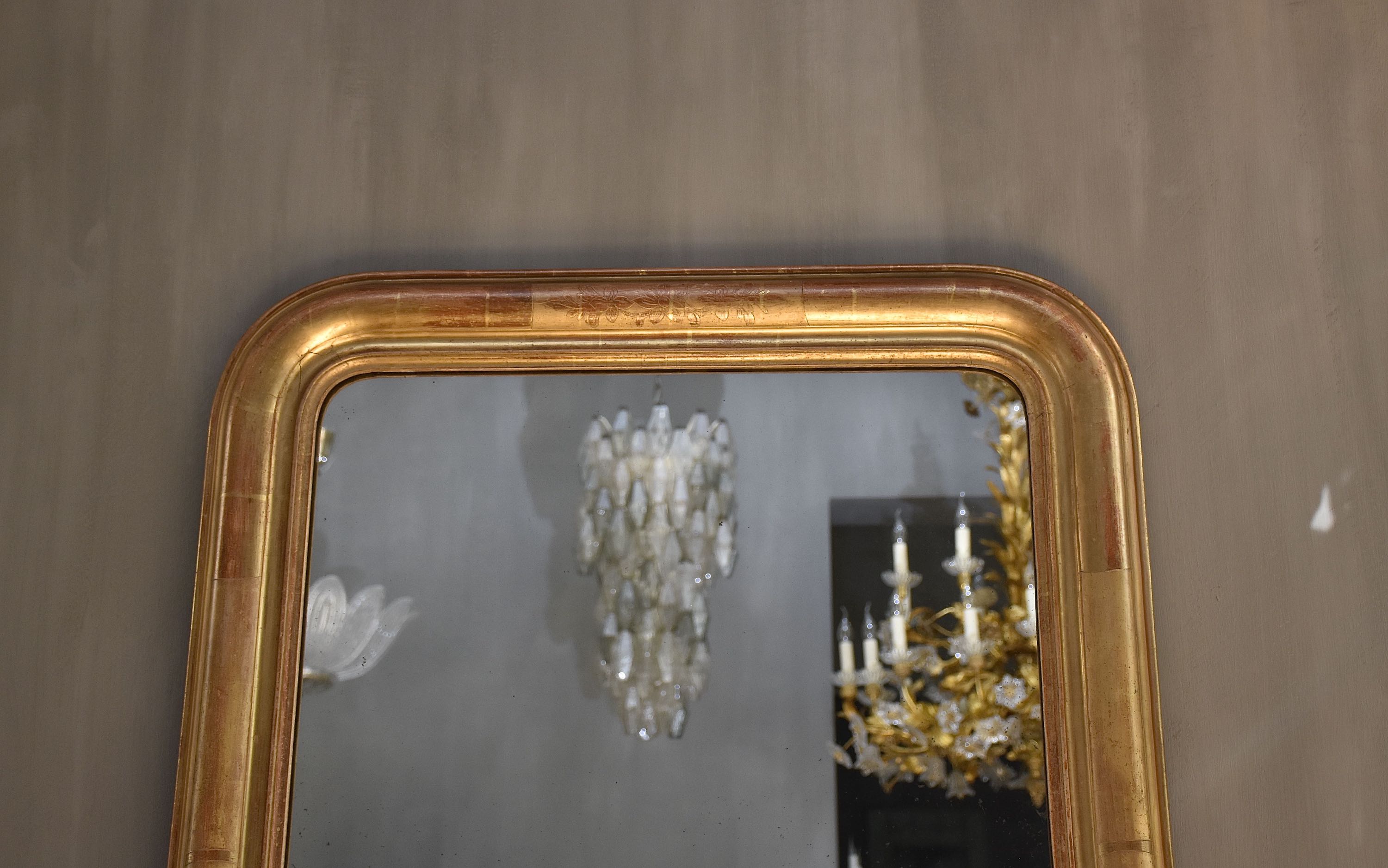 19th c. French mirror Louis-Philippe