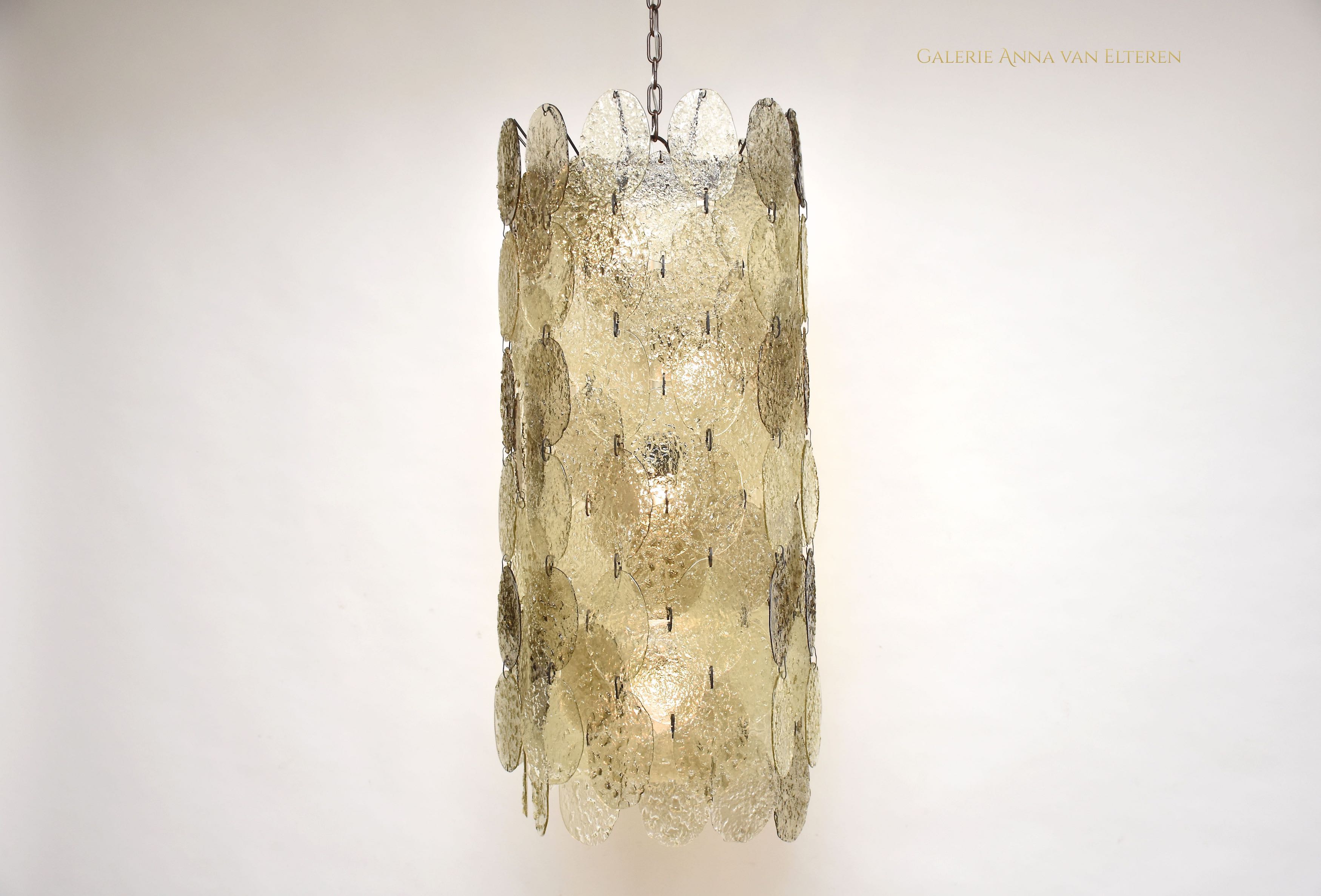 Large Murano chandelier by Vistosi