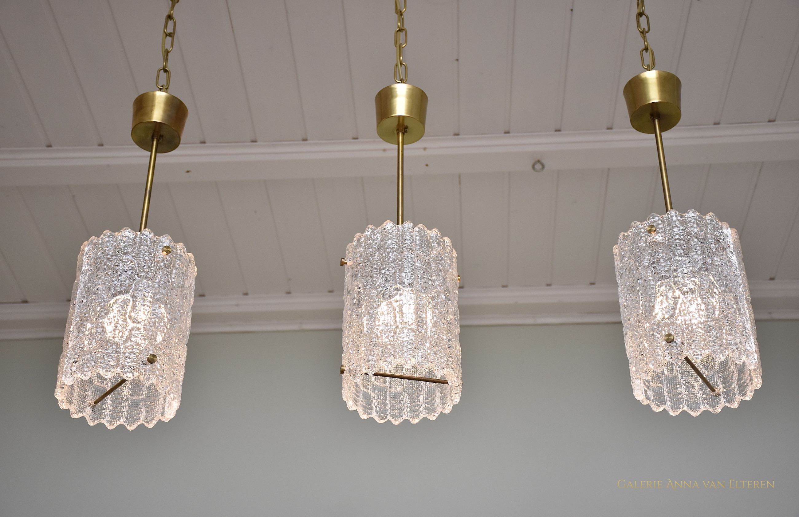 Mid-century ceiling lamps by Carl Fagerlund