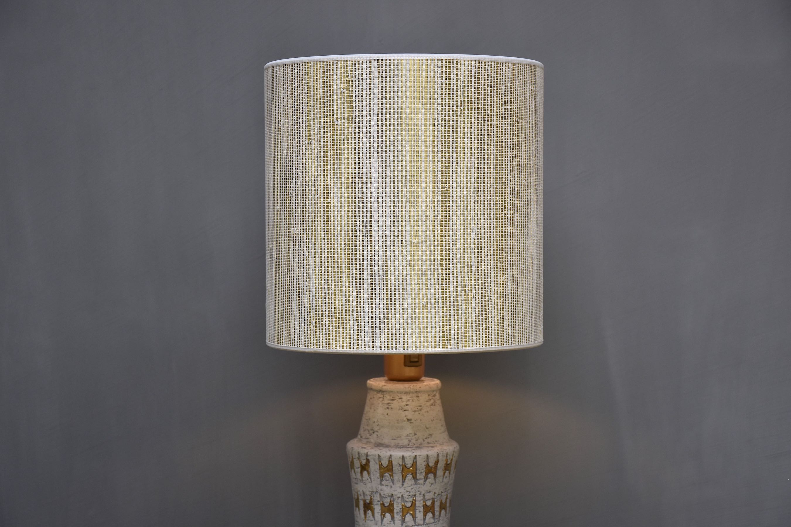 Mid-century ceramic table lamp by Bitossi